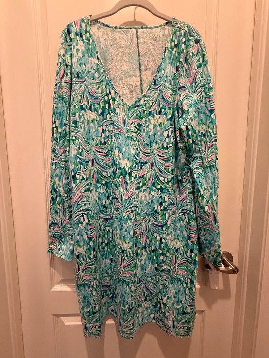 Lilly Pulitzer Dresses & Skirts - NWOT Lilly Pulitzer Long-Sleeved Midi Dress, Size XL